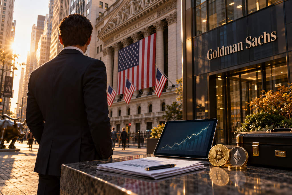Goldman Sachs Raises Forecasts for Brokerages and Crypto Stocks After 34% Q3 Crypto Market Cap Gain