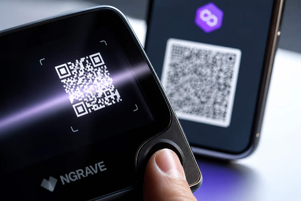 Ngrave rolls out ZERO firmware 1.8 with open-source universal QR protocol