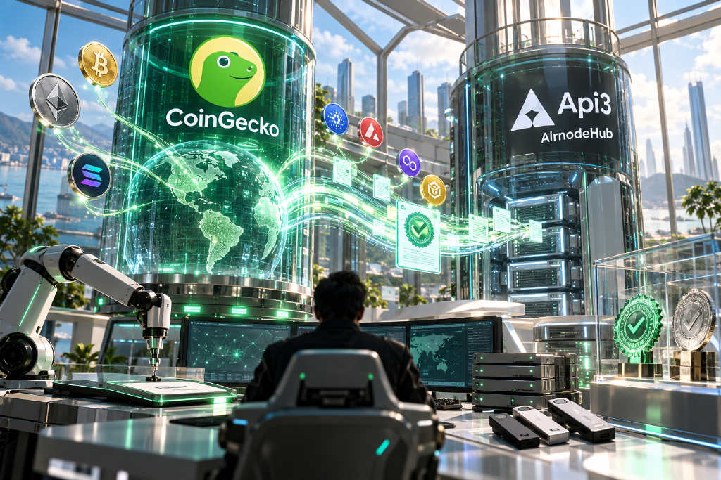 CoinGecko API 接入 Api3DAO 的 AirnodeHub AI 智能体市场