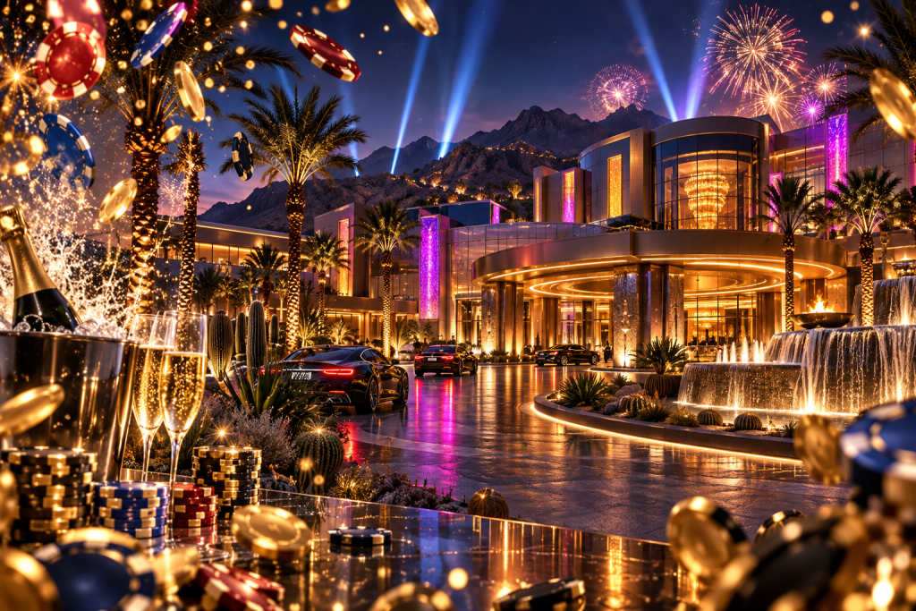 Talking Stick Casino location and straight-line distances