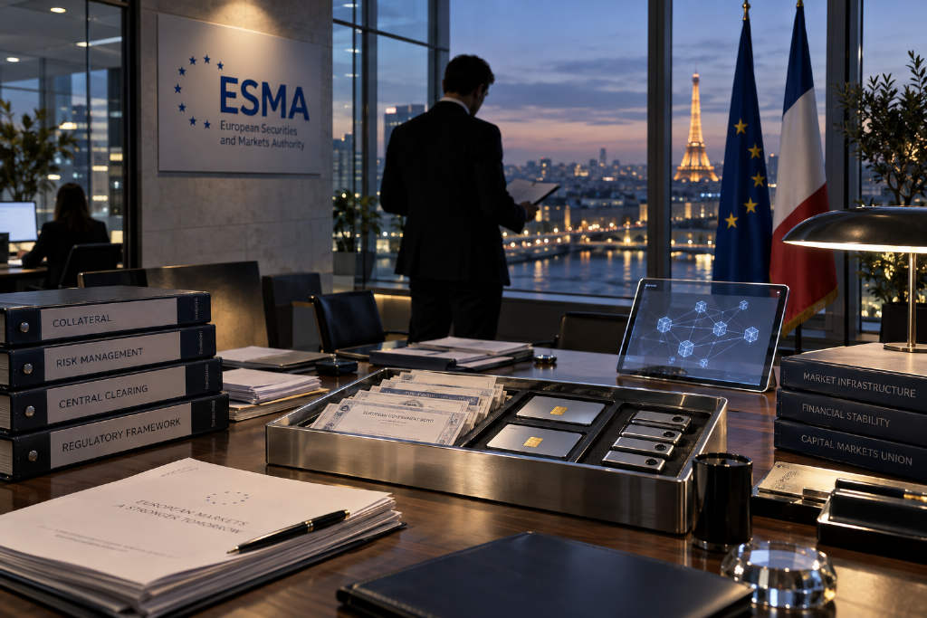ESMA就中央清算使用代币化抵押品启动证据征集