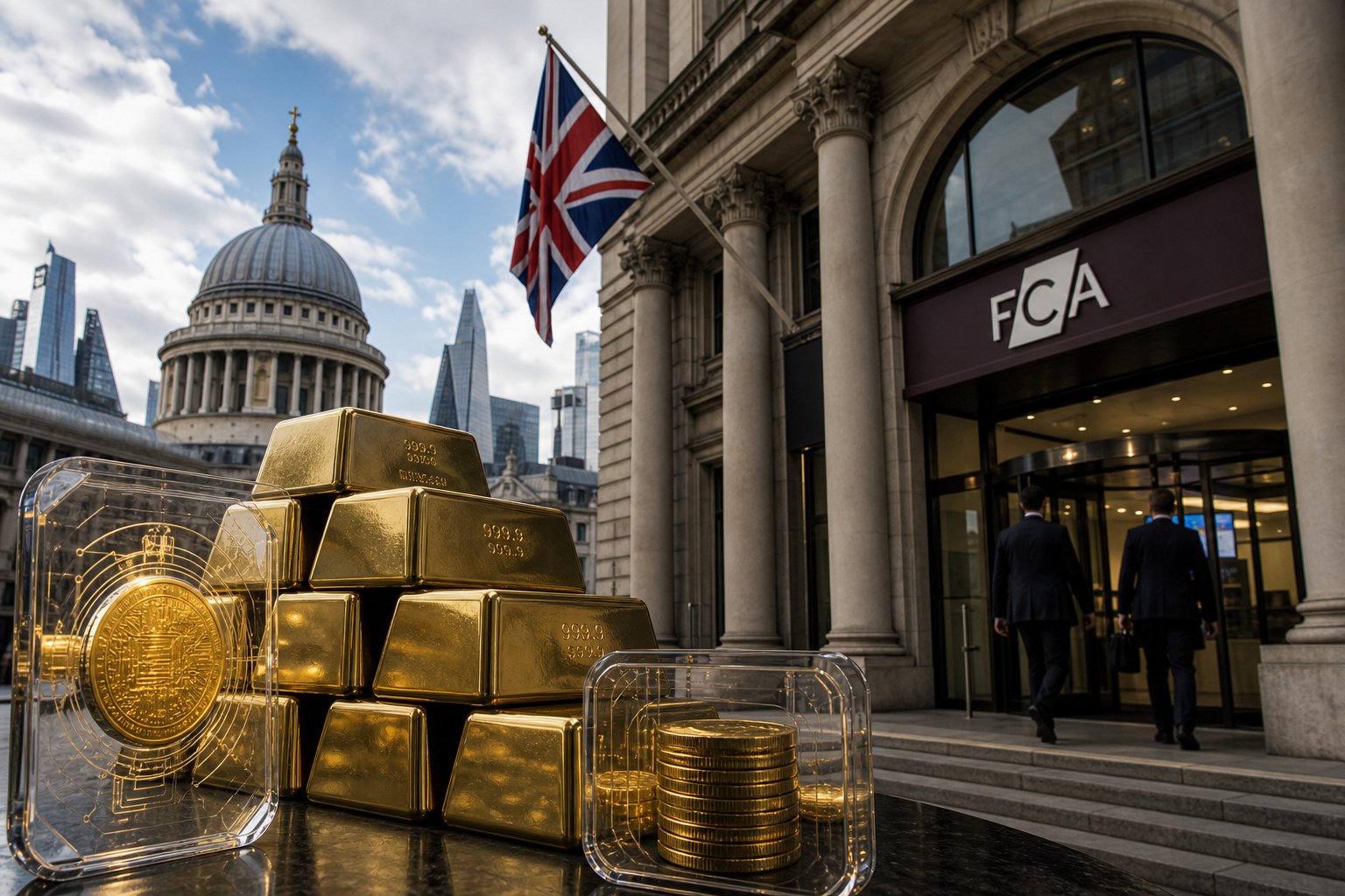 英国FCA讨论代币化黄金监管,预计数月内公布标准计划