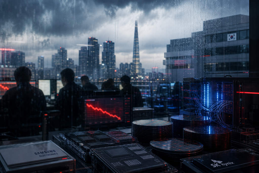AI Stocks Tumble Across Markets as Higher Treasury Yields, OpenAI Growth Concerns and Korea-US Chip Tensions Hit Sentiment