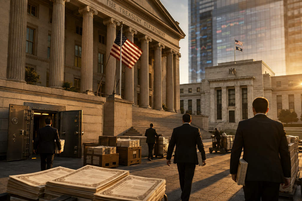 Bloomberg Strategist Says U.S. Treasury Is Becoming a “Shadow Central Bank”
