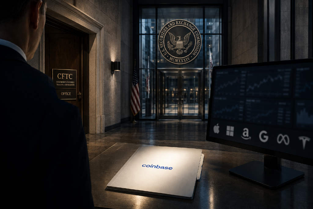 Coinbase向SEC递交申请,拟上线美国个股24/7永续合约