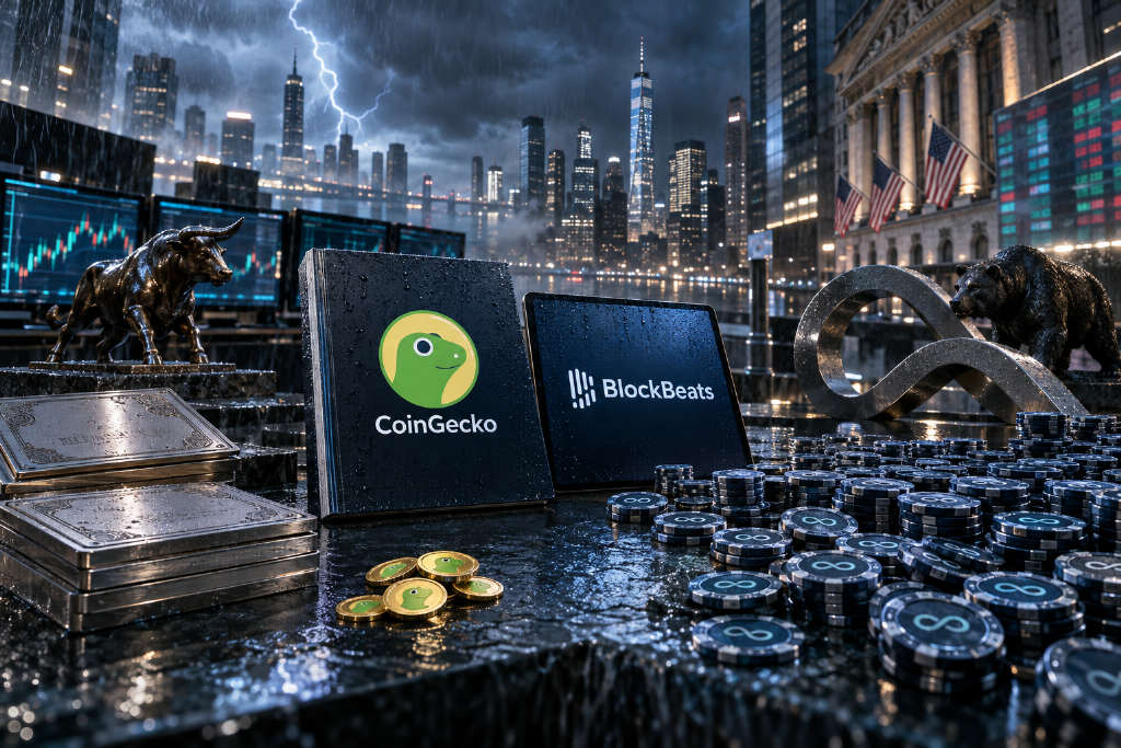 CoinGecko:7 月股票永续合约成交额达 3763 亿美元,为现货 50 倍