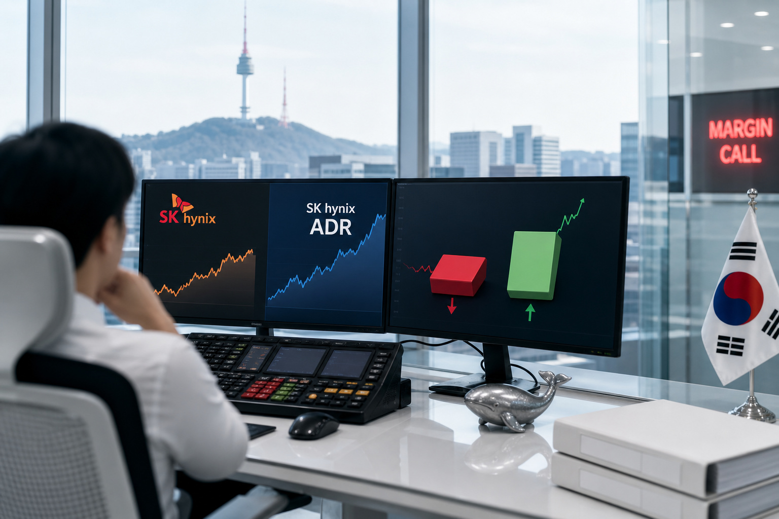 SK Hynix ADR Premium Holds at 36% as Whale's $11M Spread Trade Faces Mounting Costs