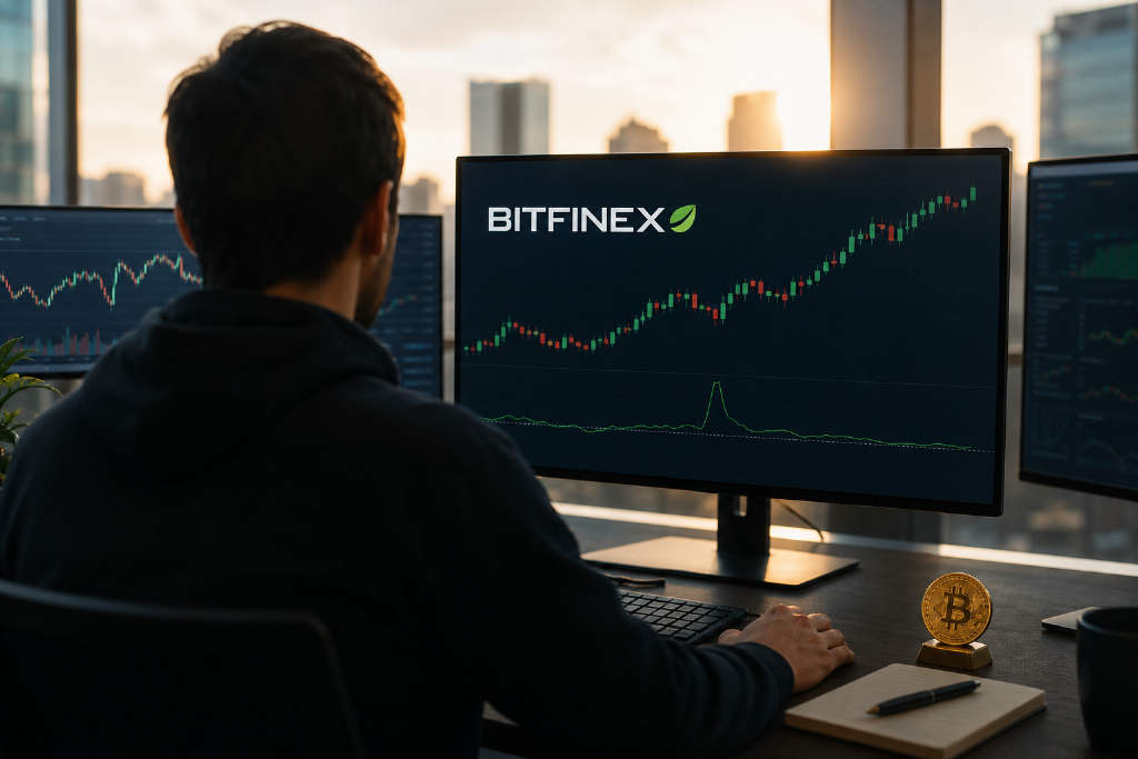Bitfinex:BTC 资金费率回落显示现货买盘支撑