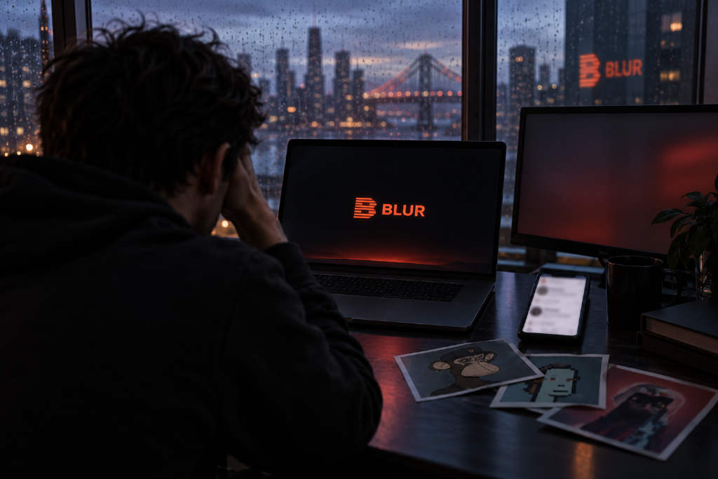 BLUR drops 32.1% after report that Blur frontend will shut down on Nov. 12