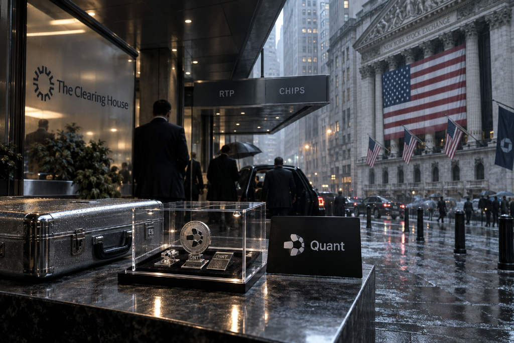 Quant lands The Clearing House mandate, but QNT’s 300% surge still hinges on execution