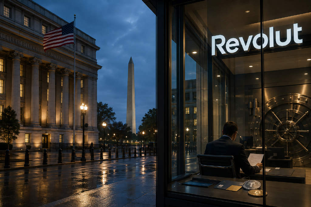 Revolut获美国OCC有条件批准,拟2027年推出国家银行服务