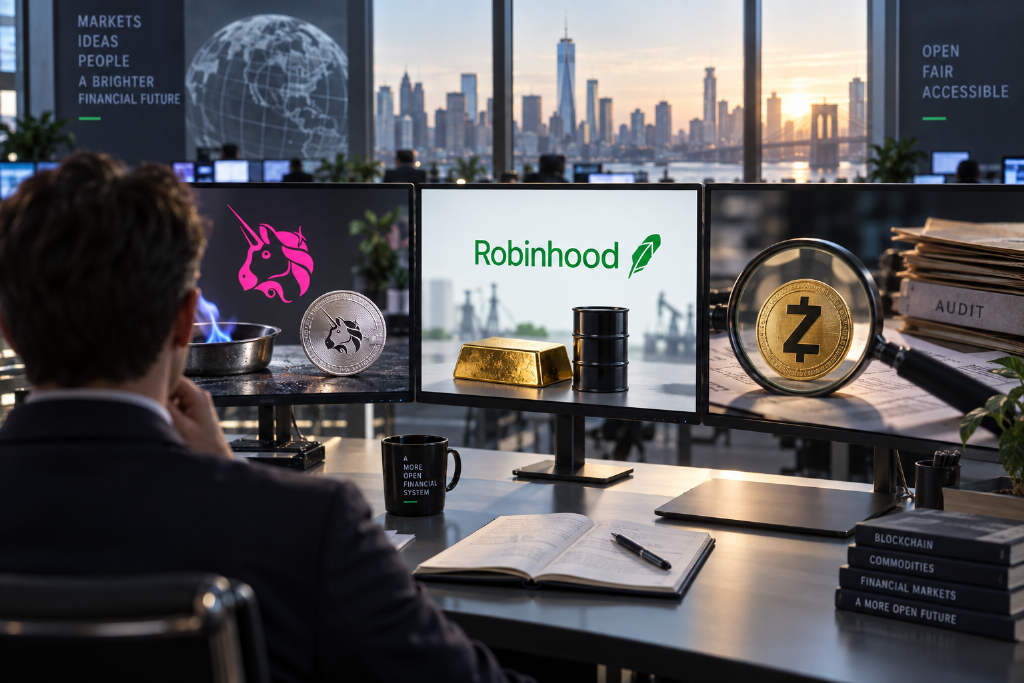 Uniswap 收入与 UNI 销毁机制受关注,Robinhood 链上新平台 CME 与 ZEC 争议同步升温