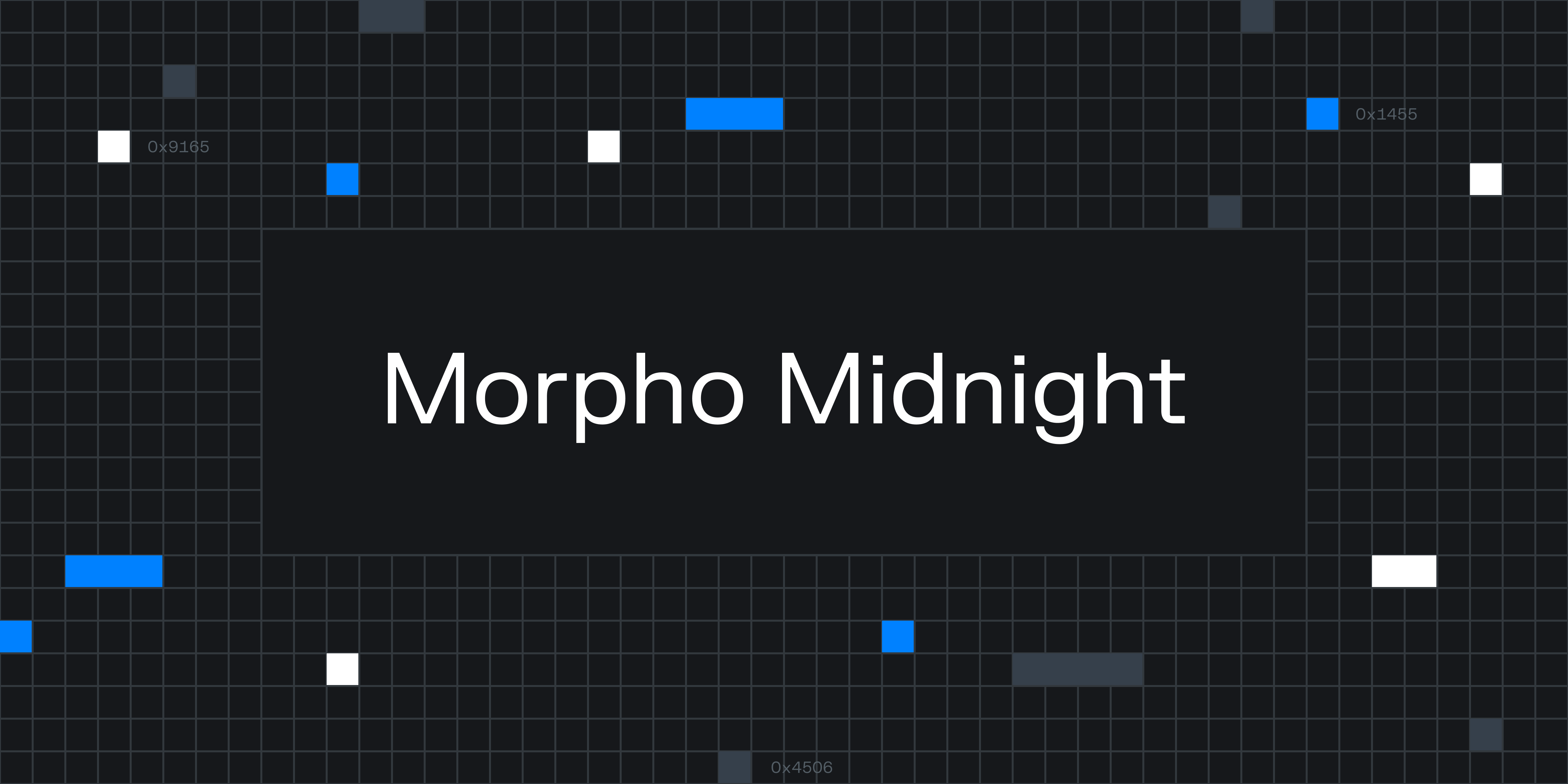 Morpho 推出固定利率市场 Midnight,先从 Base 上单一交易对试水