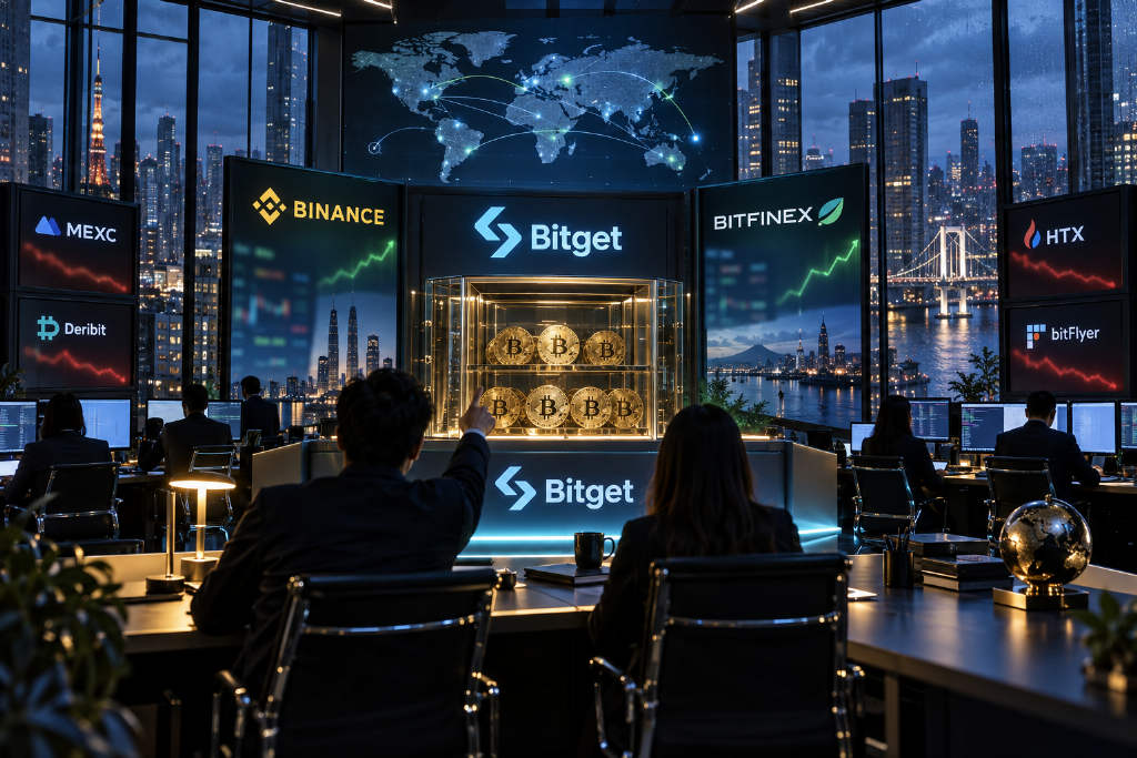 过去7日交易所BTC余额与储备变动:Bitget增幅居首