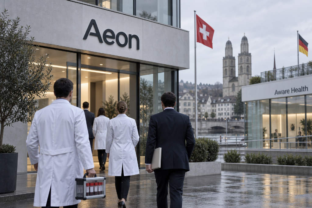 Aeon 完成种子轮扩展融资并收购德国平台 Aware Health