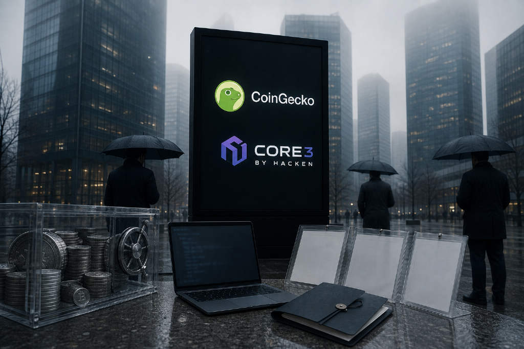 近半数交易所缺关键安全证明,CoinGecko评分迁移至CORE3