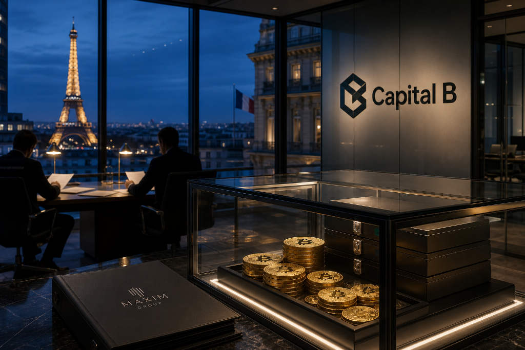 法国比特币储备公司Capital B发行ABSA募资2100万欧元,拟增持比特币