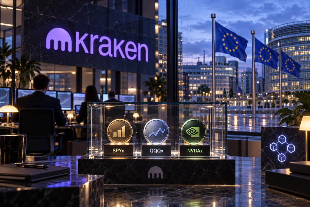 Kraken 推出 xStocks 金库,代币化股票和 ETF 可参与 DeFi 生息