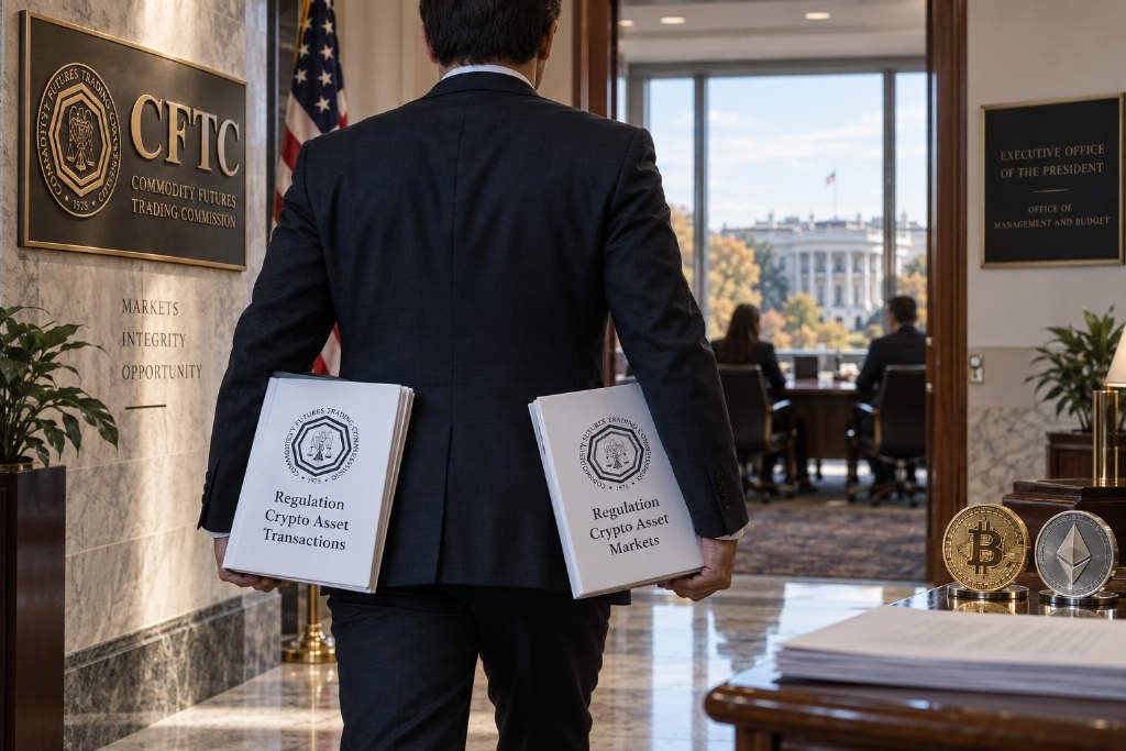 CFTC Sends Crypto Market Structure Rulemaking to White House Review After Clarity Act Stalls