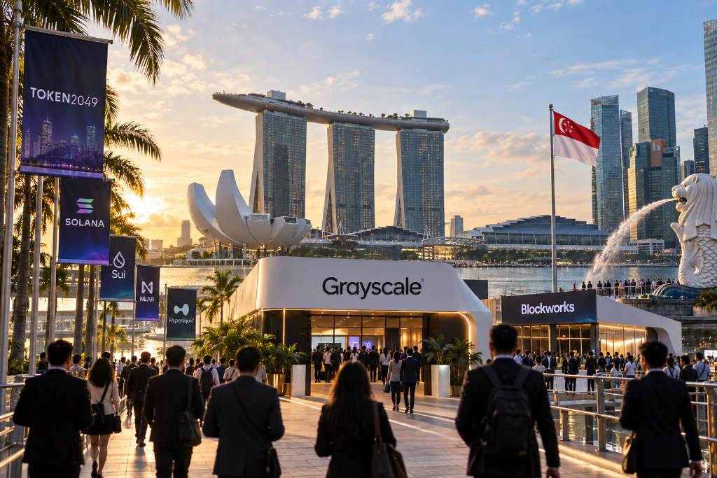 Grayscale 团队将于 10 月初赴新加坡参加 Token2049 等活动