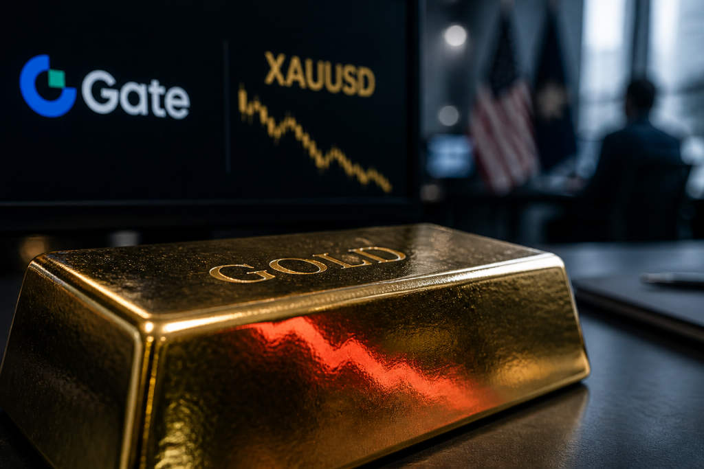 黄金跌至4400美元,24小时跌幅1.1%