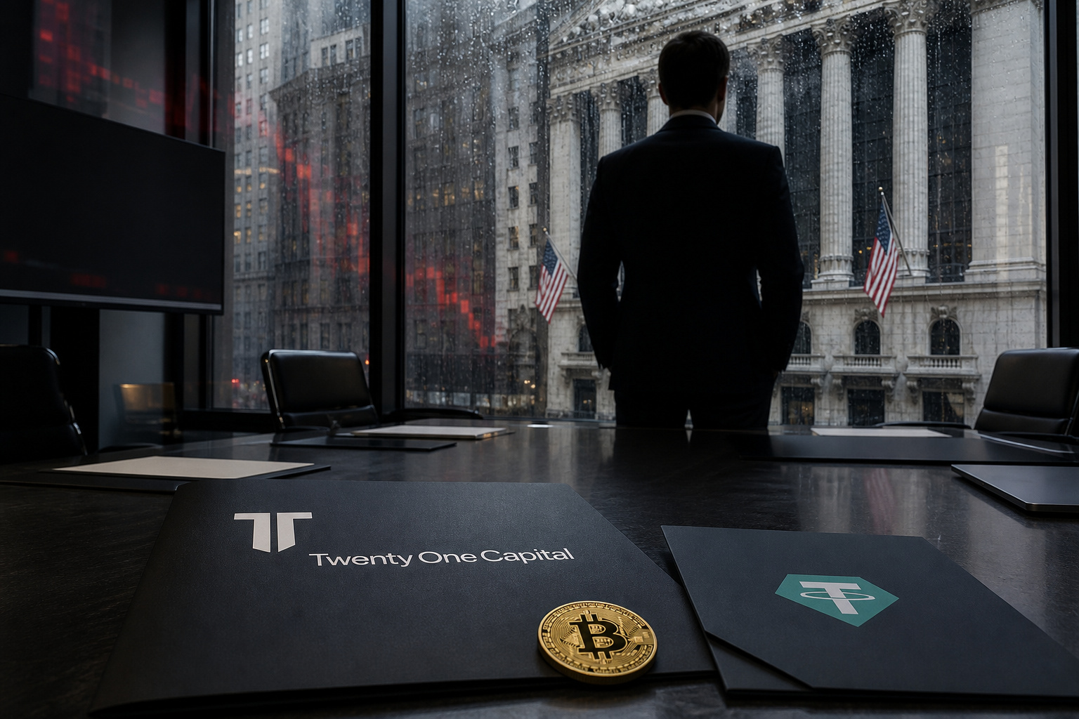 受BTC持仓贬值拖累,Tether支持Twenty One Capital二季度亏损4.135亿美元