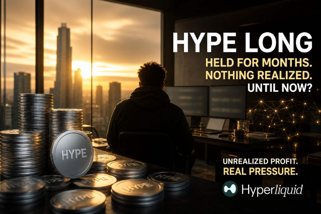 Smartestmoney.hl 持有 138 万枚 HYPE 多单约 8 个月,未实现盈利 5497 万美元