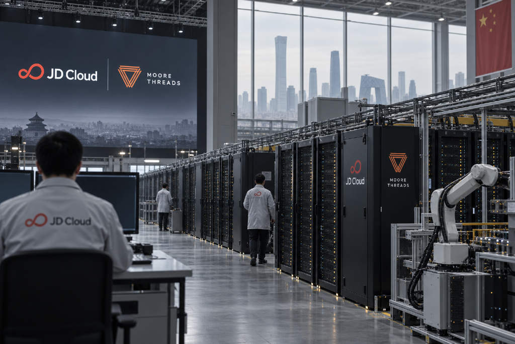 京东云拟联手摩尔线程建设十万卡国产 GPU 集群