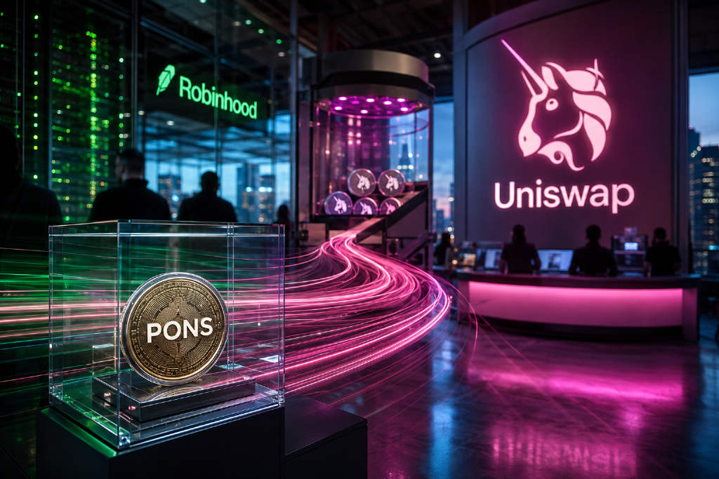 Uniswap Labs购入PONS代币,Pons平台称「长期对齐」合作深化