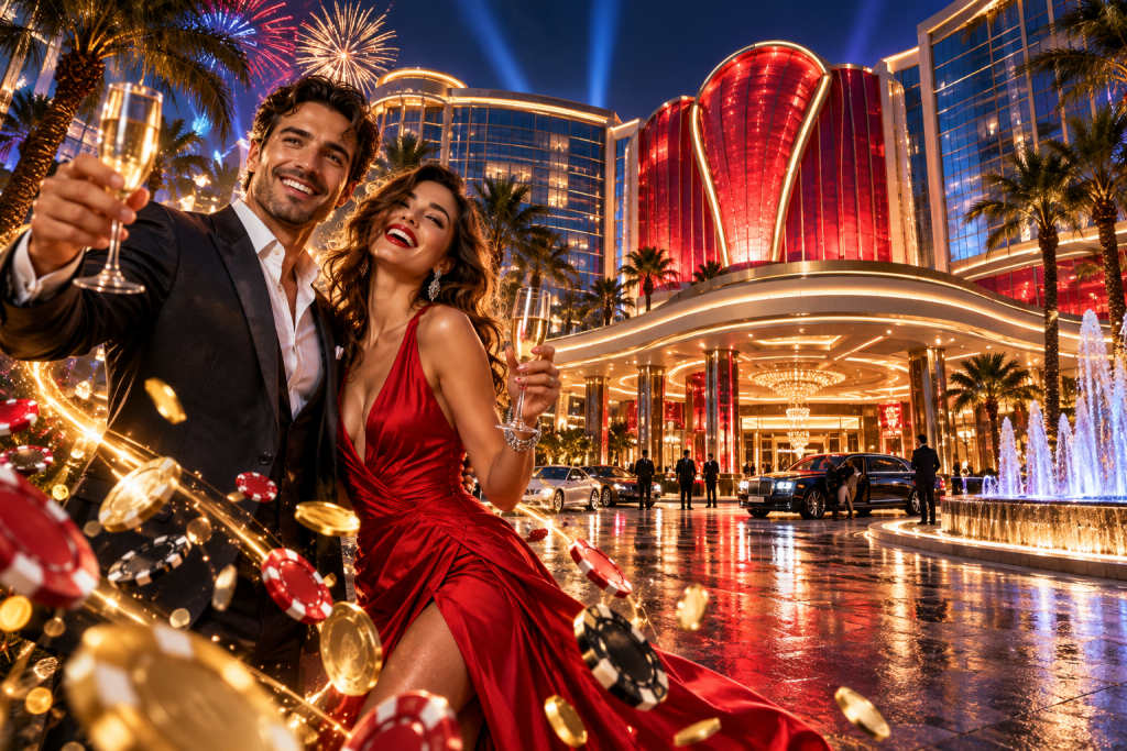 Scarlet Pearl Casino Resort: Fixed Location and Documented Straight-Line Distances