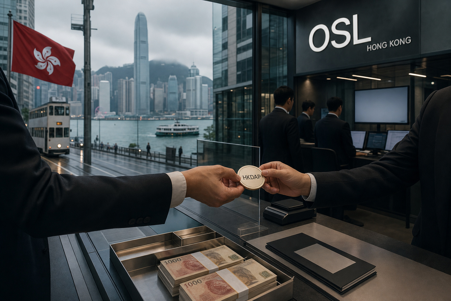 OSL成为受规管港元稳定币HKDAP早期认可分销商