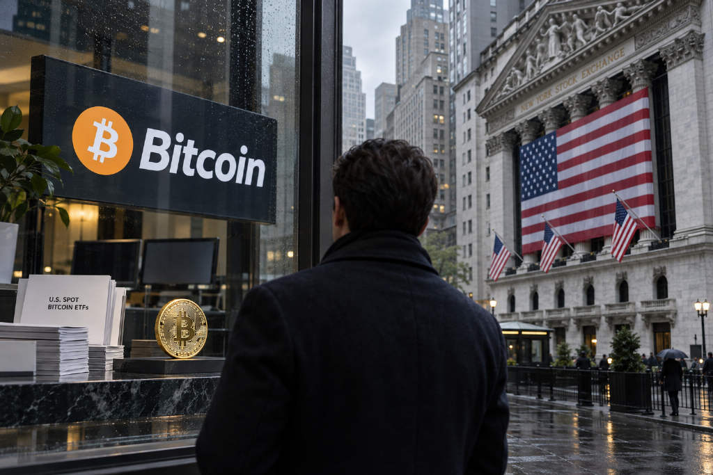 比特币逼近 8.7 万美元,美国比特币 ETF 持有人重回浮盈