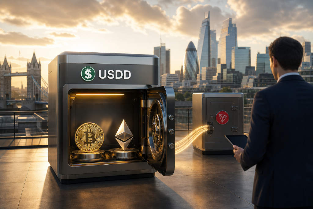 USDD 在以太坊上线 Vault,支持 ETH 与 WBTC 抵押铸币