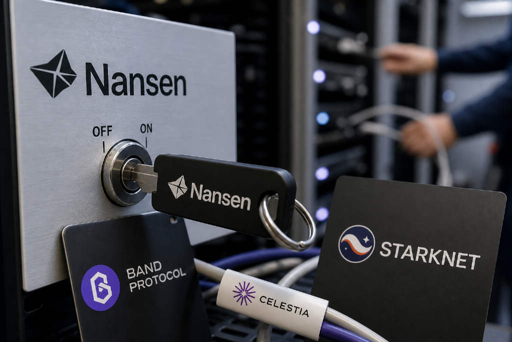 9月15日起 Nansen 停止 Band、Celestia、Starknet 验证服务