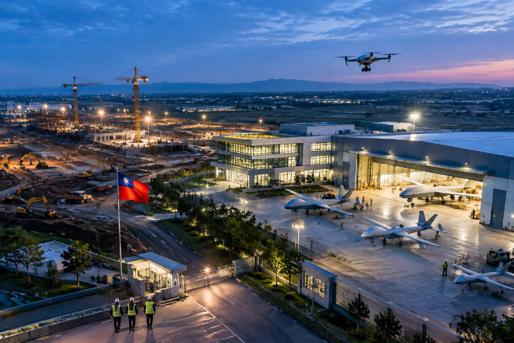 NCSIST opens Chiayi Minxiong campus as drone industrial park breaks ground