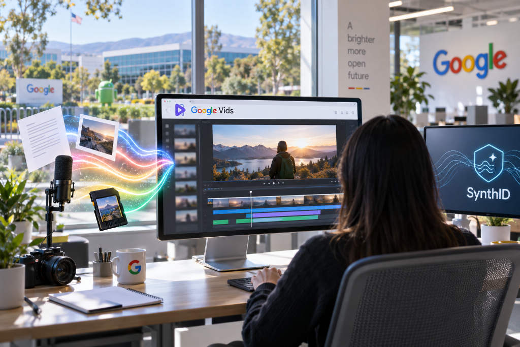 Google opens free 1080p AI video generation to all Google accounts in Vids