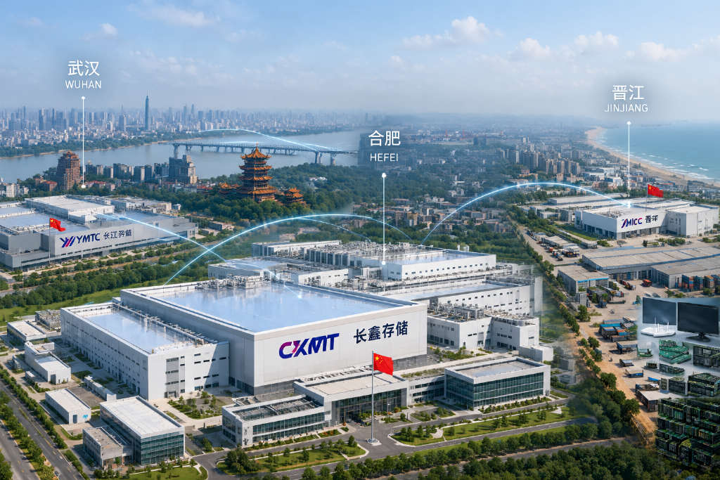 Three Chinese cities made a storage-chip bet in 2016. A decade later, the outcomes could not be more different