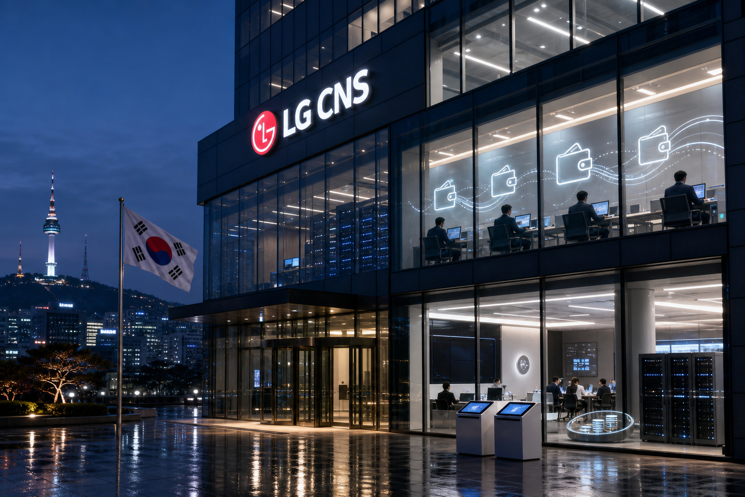 LG CNS 九月推稳定币生态区块链服务,涵盖数字钱包与链上数据管理