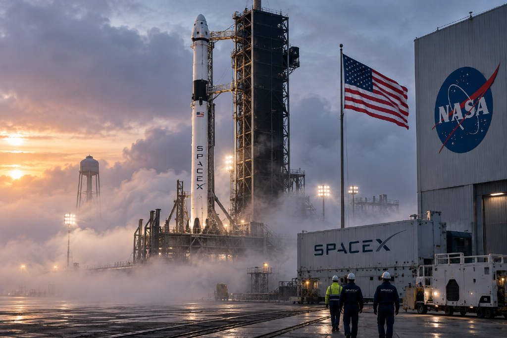 NASA与SpaceX载人运输合同总额增至59.2亿美元