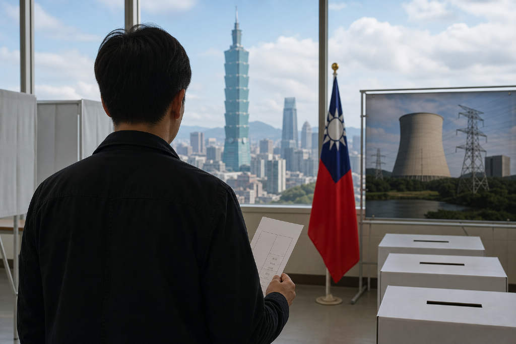 台湾立法院通过重启核电公投案,11 月 28 日与大选合并投票