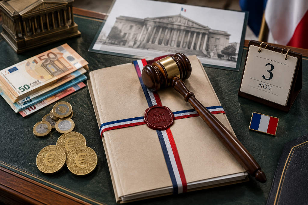French parliament delays budget vote containing stablecoin tax measure to Nov. 3