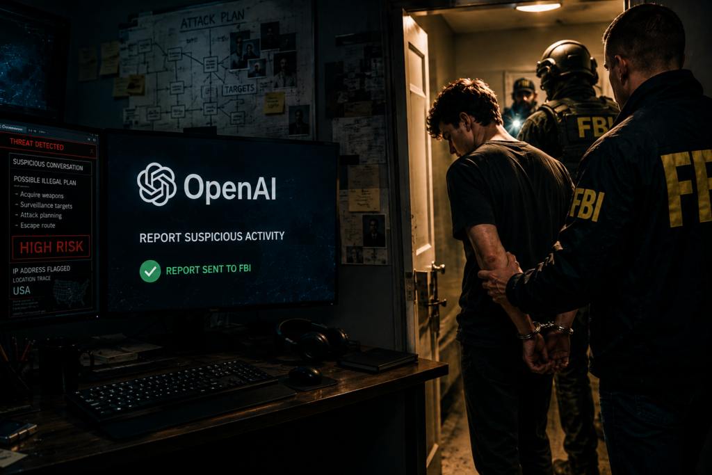 OpenAI向FBI举报ChatGPT谋杀威胁案,涉事高盛分析师获8年缓刑