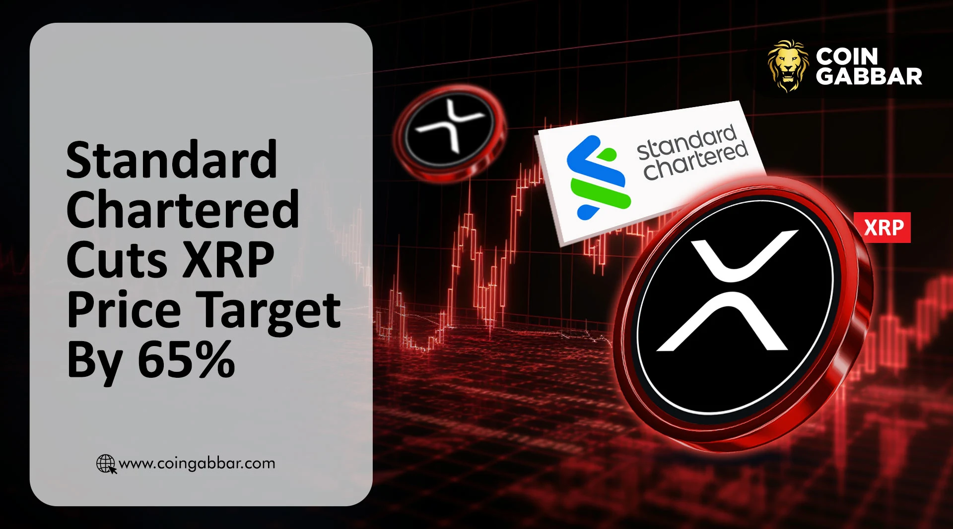 Standard Chartered Slashes XRP 2026 Target by 65% to $2.8
