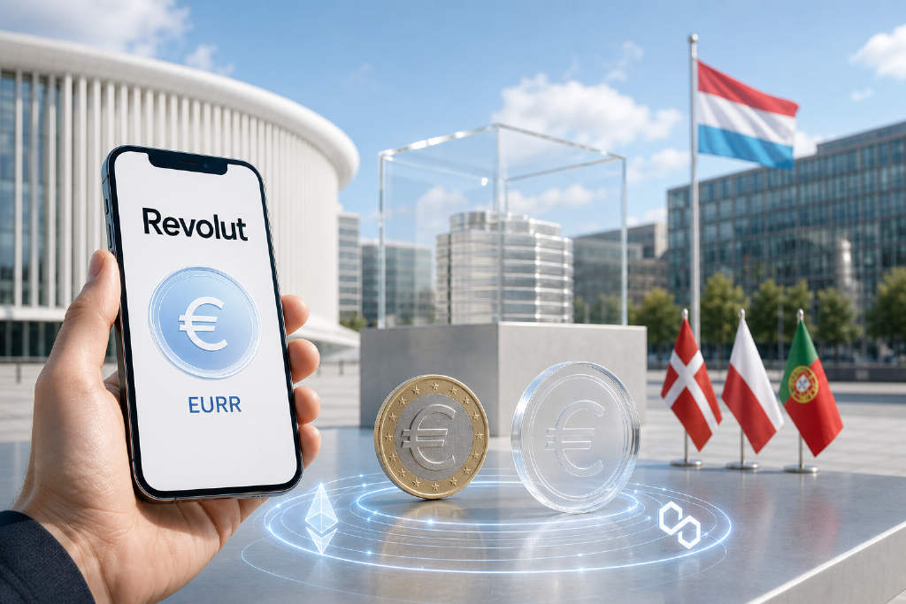 Revolut 推出欧元稳定币 EURR,法律发行人与储备管理方为 Bridge