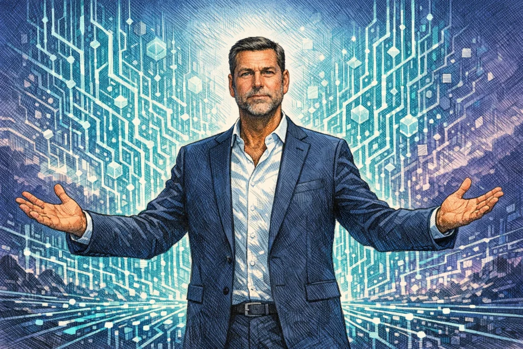 Raoul Pal:两年内多数经济活动或由 AI 代理完成,区块链成机器清算通道