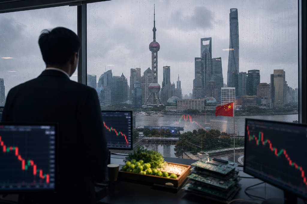 A股收盘走低,深成指与创业板指跌超1%