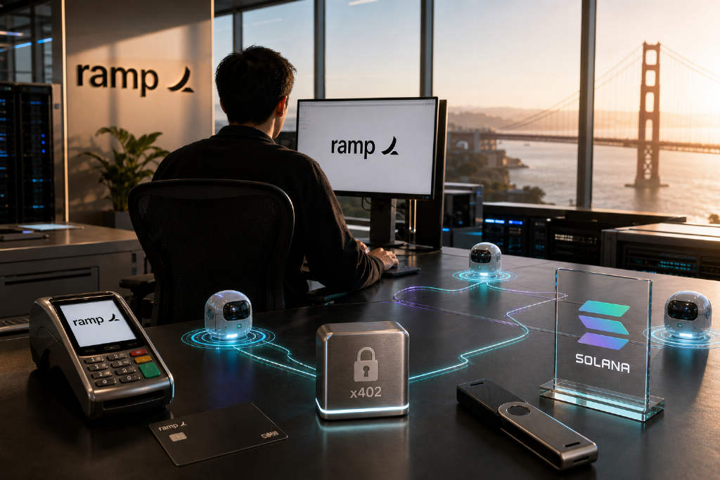 Ramp 在 Solana 集成 x402,瞄准 AI 代理支付场景
