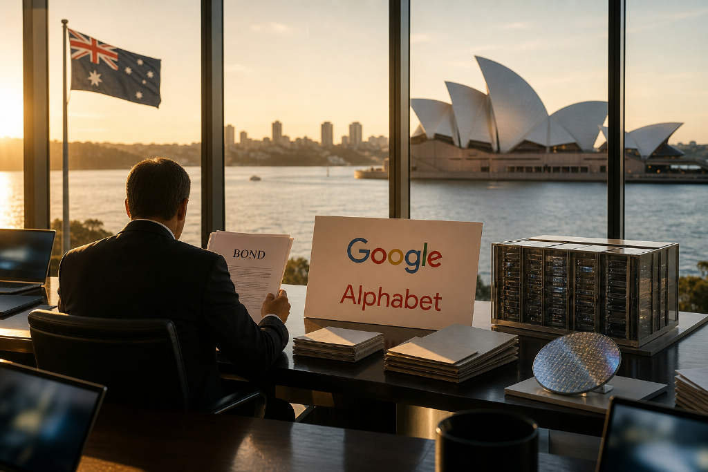 Alphabet筹备首笔澳元债,AI算力竞赛加速转向信用市场