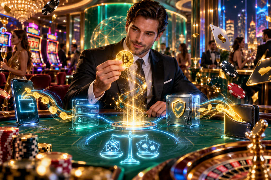How Bitcoin Casino Play Works