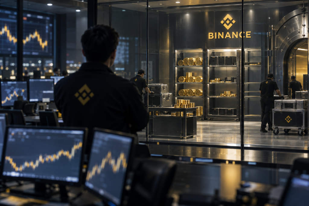 Binance 15 日内净流出近 4 万枚比特币,储备降至 66.31 万枚